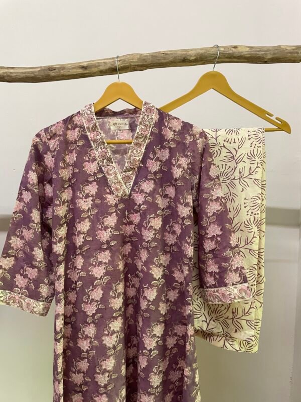 "Ragini" Cotton Dupatta 3-pc Suit Set